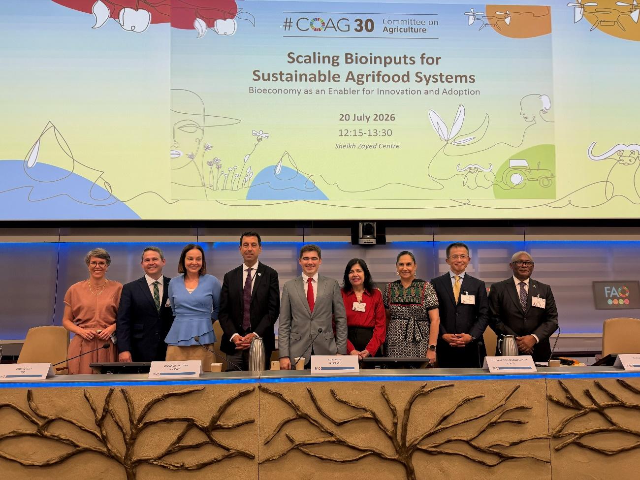 RENERA DEBUTS AT FAO EVENT AND PRESENTS BRAZIL’S EXPERIENCE IN BIO-INPUTS TO THE WORLD