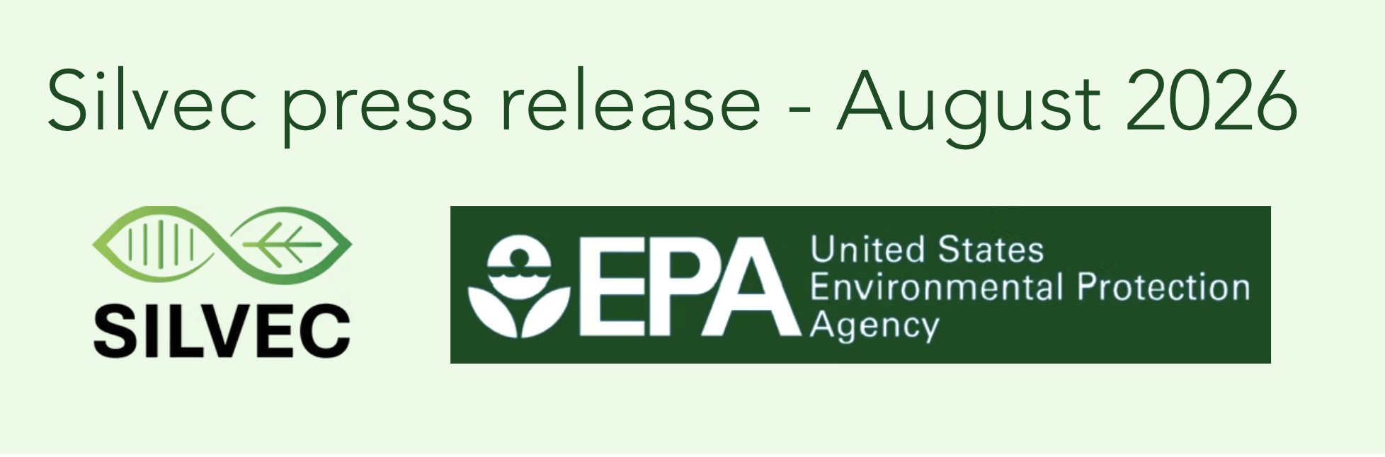 Silvec Announces EPA Registration for its NovelTherapy Delivery Technology