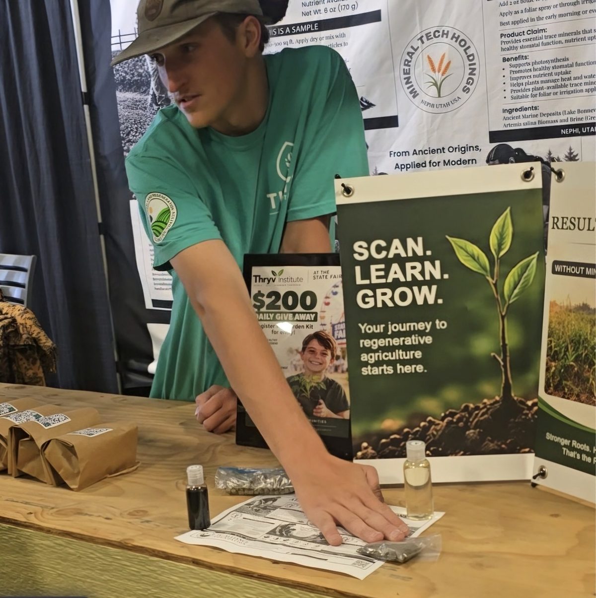 THRYV Institute Donates over 2,500 Lake Bonneville Soil-Enhancing Mineral Kits at the Utah State Fair